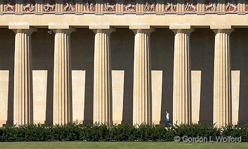 Nashville Parthenon_24450.jpg - Full-size replica of the Parthenon in Athens, Greece, but located andphotographed in Nashville (nicknamed the “Athens of the South”), Tennessee, USA.